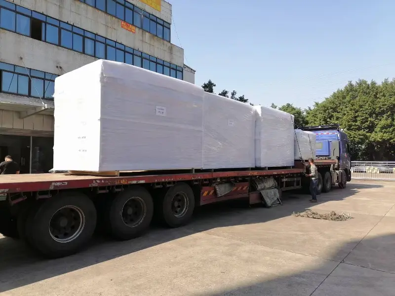 Mission accomplie ! Les marchandises sont prêtes à être expédiées !