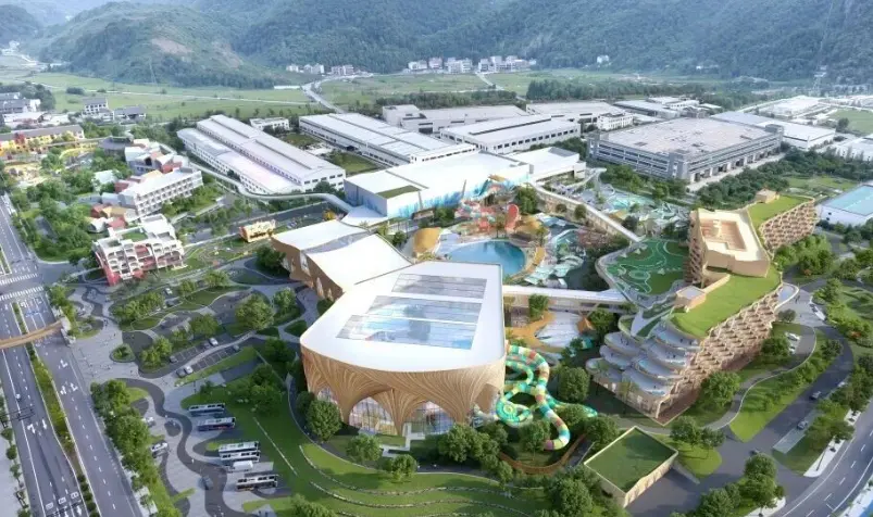 Parc aquatique du complexe touristique Tonglu Kaiyuan Senbo